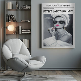 Audrey - Art Review-poster