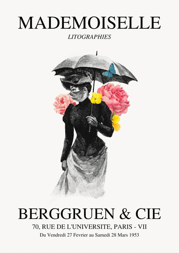 Affiche d'exposition Mademoiselle #4