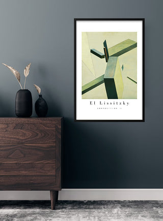 El Lissitzky tentoonstellingsposter