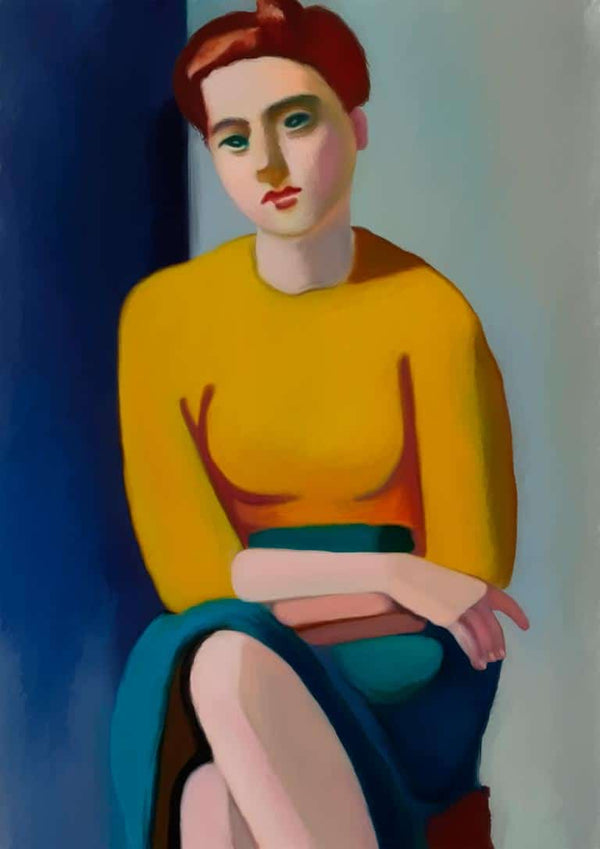 VILHELM LUNDSTRØM- Affiche Portrait de Hanne