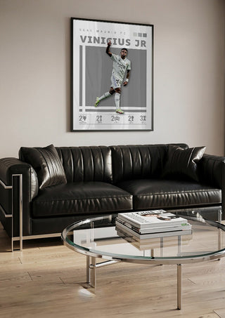 Vinicius Jr. - Real Madrid Football Poster