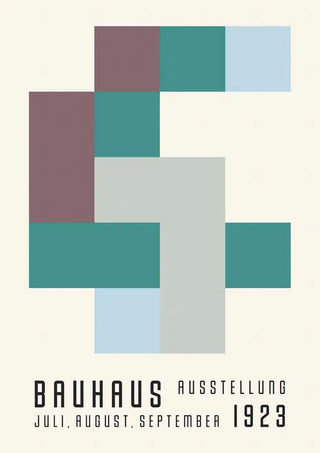 Affiche Bauhaus Ausstellung 1923