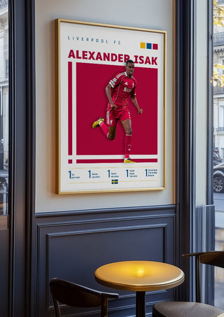 Alexander Isak - Liverpool Football Poster