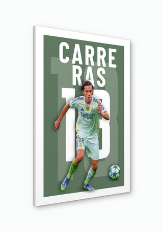 Carreras  - Real Madrid Football Poster