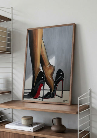 Red Soles - Art By Biba
