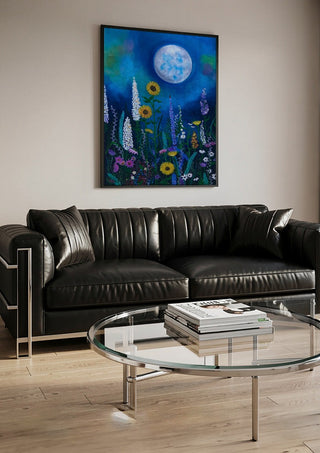 Blue Moon Garden - Art By Biba