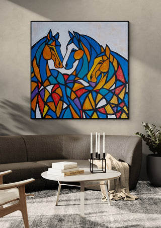 Mosaic Mares - Igor Kotnik Art