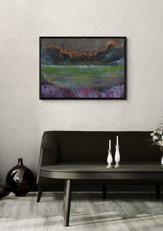 Burning Sky - luco art