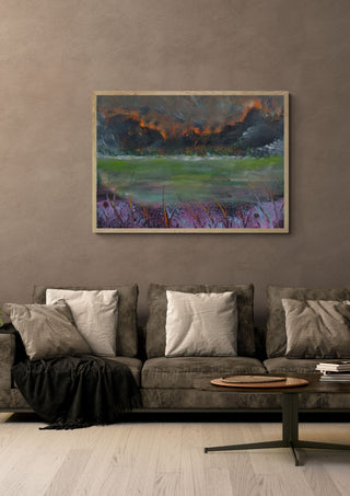 Burning Sky - luco art