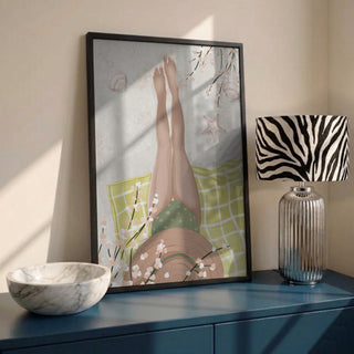 At the Beach by Lisen Vennesland in interior setting