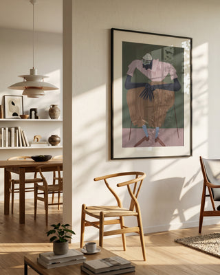 Mr. Ochre by Martin Zen in interior setting