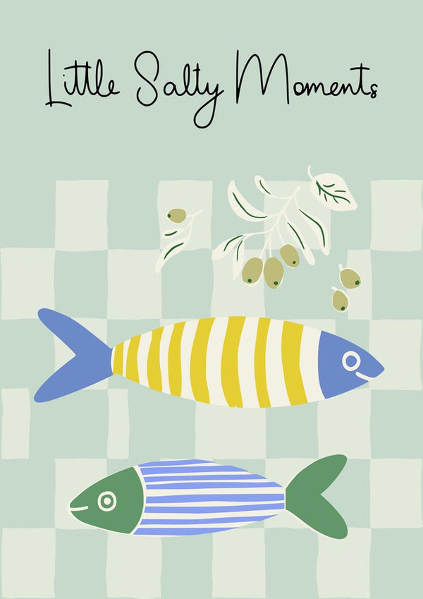 Poisson rayé et olives - Annick