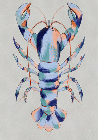 Homard bleu coloré - Nikita Jariwala