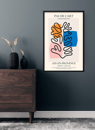 Matisse-geïnspireerde Pas De L'art poster