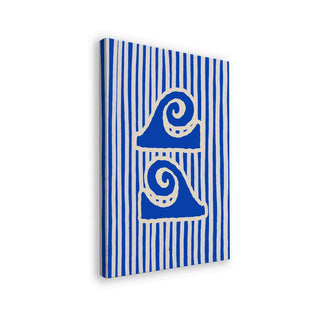 Blauwe oceaangolven - Treechild