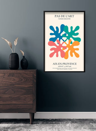 Matisse-geïnspireerde Herfstbladeren poster