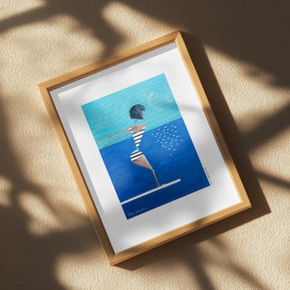 Zomerse Zwembadduiker - Awol Art Alex
