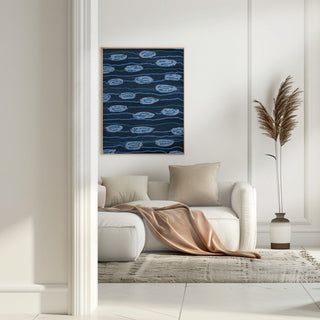 Motifs d’eau bleue - Lori Ann Folz