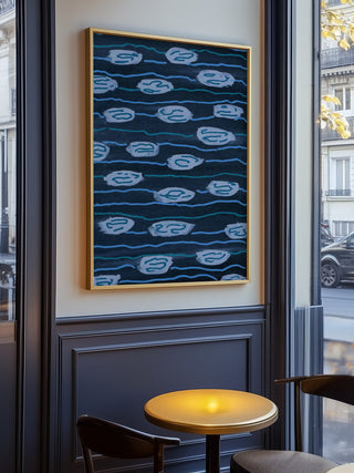Motifs d’eau bleue - Lori Ann Folz