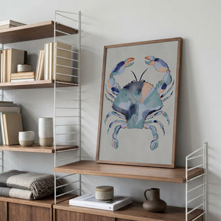 Peinture de crabe bleu côtier - Nikita Jariwala