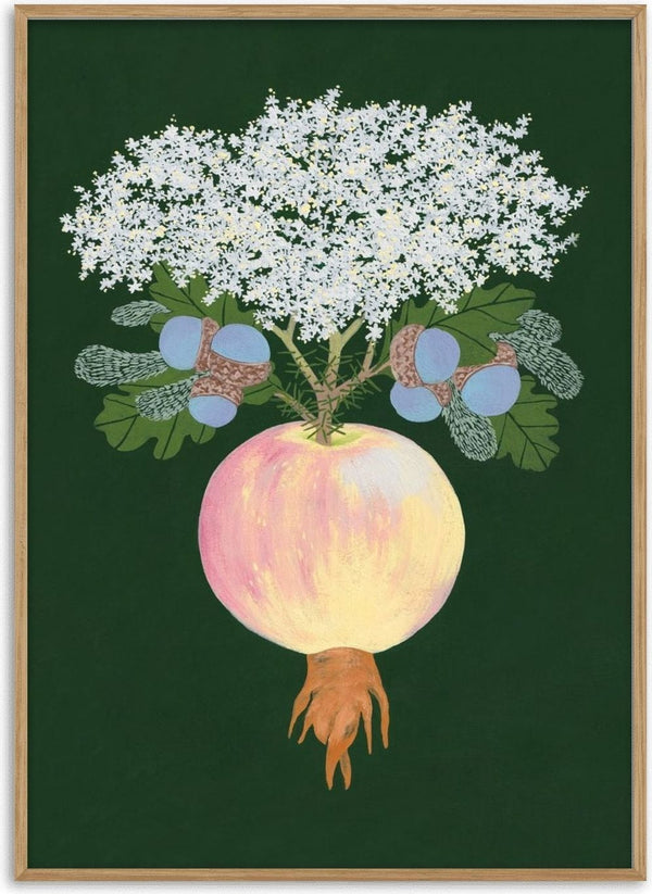 Absolutely confused by Jaron Su - plant mixing elderflower, acorns, an apple and carrot roots