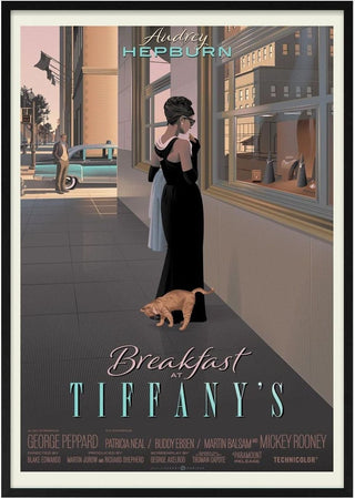 Audrey Hepburn - Breakfast at Tiffany´s Poster