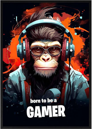 Born to be a Gamer Poster