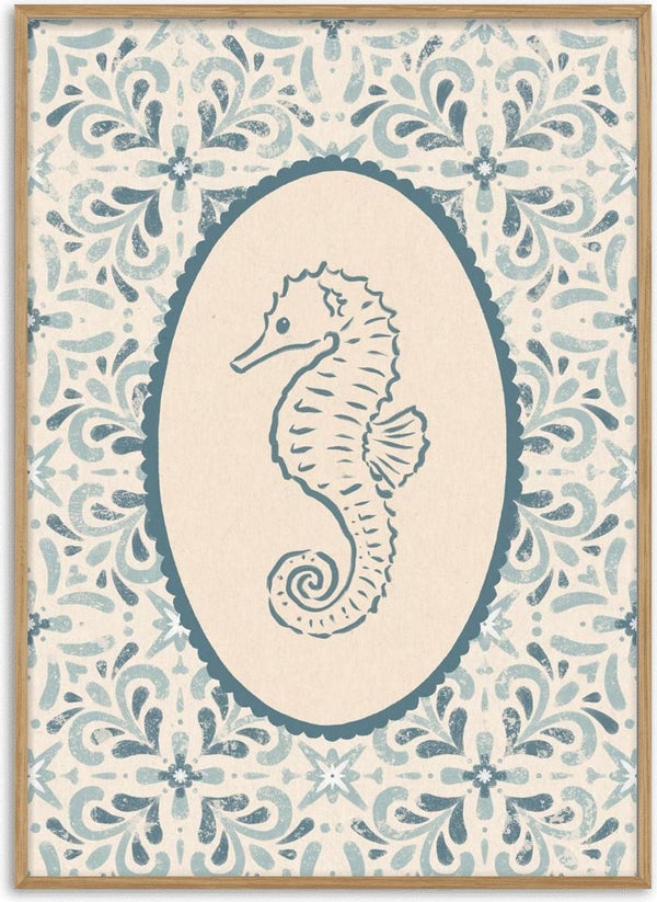 Médaillon d’hippocampe côtier - Katarzyna Gąsiorowska