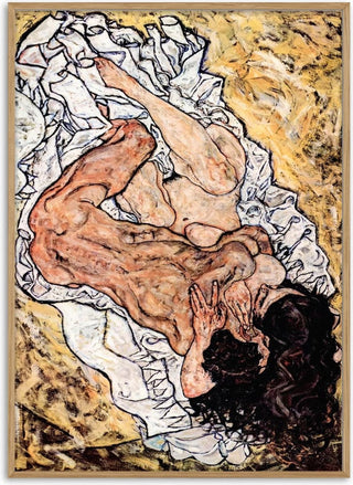 Egon Schiele -The Embrace Poster
