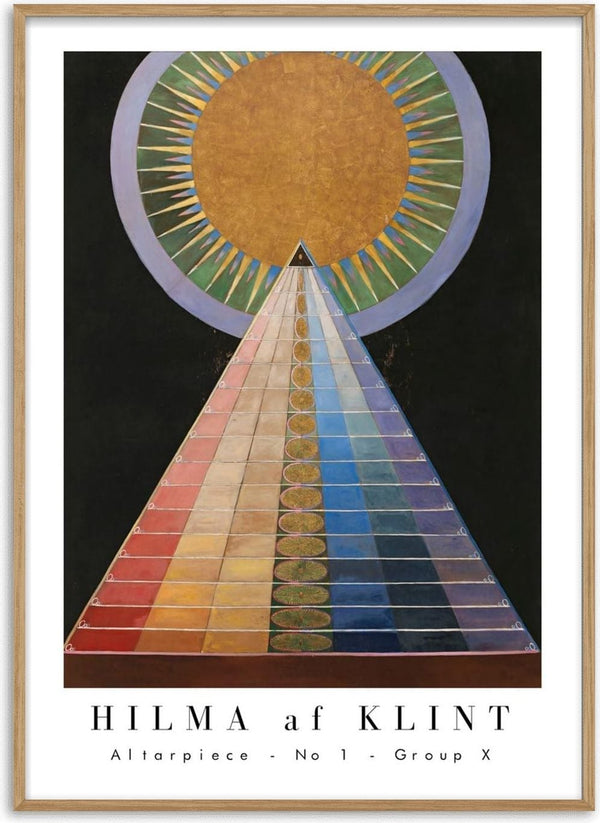 Hilma af Klint Altaarstuk nr. 1 poster