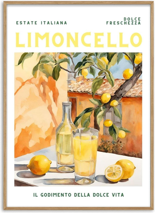 La dolce vita - Limoncello by Ohkimiko - limoncello and lemons under a laden branch