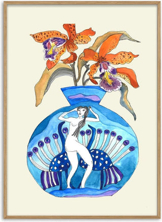Laides Orange Orchid - Marjorie Salvagni