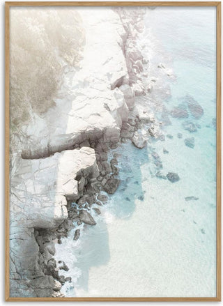 Rocky beach Poster