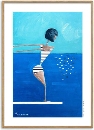 Summer Pool Diver - Awol Art Alex