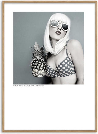 When life hands you lemons poster