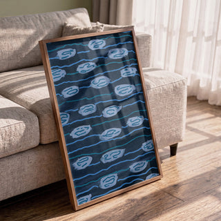 Motifs d’eau bleue - Lori Ann Folz