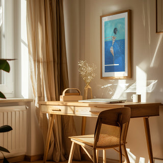 Zomerse Zwembadduiker - Awol Art Alex