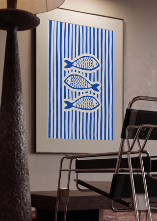 Drie blauwe vissen - Treechild