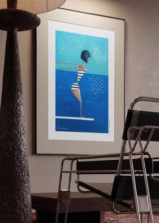 Zomerse Zwembadduiker - Awol Art Alex