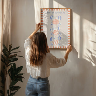 Schattige krabben in zwemkleding - Annick