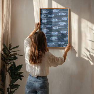 Motifs d’eau bleue - Lori Ann Folz
