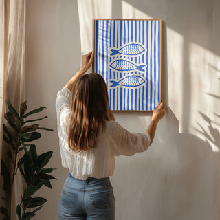 Drie blauwe vissen - Treechild