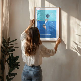 Zomerse Zwembadduiker - Awol Art Alex